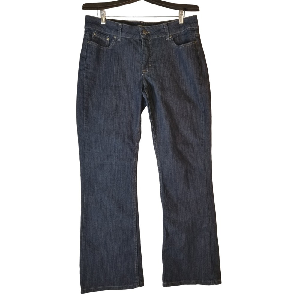 Lee Riders Stretch Regular Fit boot cut Blue‎ Jeans Women's Size 14 34x30